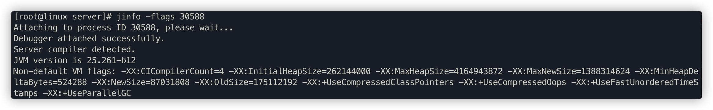 jinfo-console
