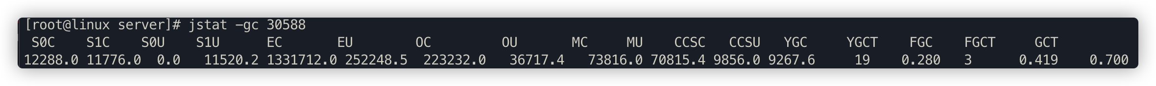 jstat-gc